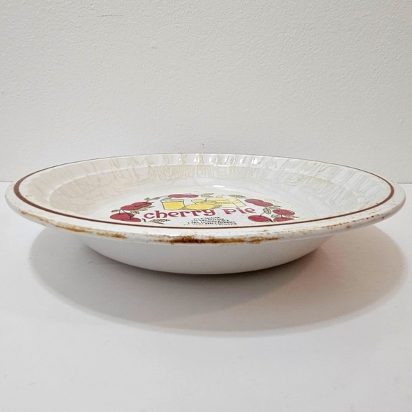 Vintage Manoir Cherry Pie Recipe Baking Plate - Picture 7 of 12